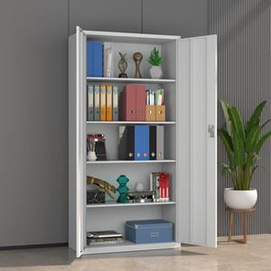 Kantoor Stalen Archiefkast Met Grote Capaciteit Planken Veilig Bliksemvergrendeling Zware Metalen Frame Voor Documentbeheer - Product Image 3