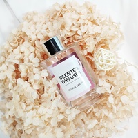 Diffuseur à roseaux Diffuseur de désodorisant Bouteille carrée Ensembles de diffuseurs de roseaux parfumés Désodorisants de parfum de marque privée Aromathérapie