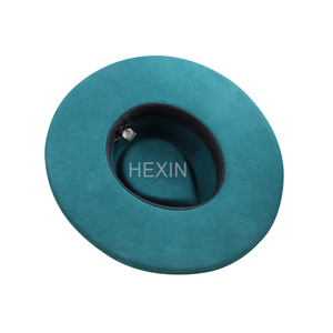 Chapeau Fedora à <span class=keywords><strong>large</strong></span> bord en <span class=keywords><strong>feutre</strong></span> de laine pure, unisexe, avec ruban réglable, idéal pour l'extérieur – Vente directe usine - Product Image 6