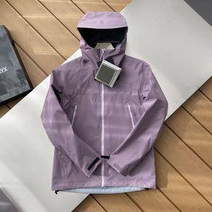 <span class=keywords><strong>Veste</strong></span> de pluie imperméable à coque rigide respirante et légère à <span class=keywords><strong>3</strong></span> <span class=keywords><strong>couches</strong></span> avec logo personnalisé, fermeture éclair sur le devant, coupe ample pour homme - Product Image 2