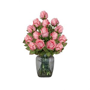 Rosas Artificiales de Tallo Largo, Rosas de Seda para Manualidades, Ramos de Boda, Centros de Mesa, Decoración del Hogar - Product Image 3