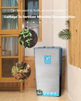 TOGO TG-CC-5 Bio-Disposer, machine à compostage électrique intelligente pour les déchets de cuisine, compostage rapide en 24 heures, acier inoxydable