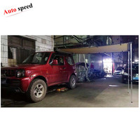 Auvent latéral pour Suzuki Jimny avec tissu imperméable 420D, support en aluminium