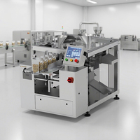 GDS300B-04 tot 35 zakjes/min Automatische Servo Fruit Sap Dranken Ram Pomp Voorgevormde Zak Rotatie Verpakkingsmachine voor Vloeistoffen