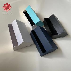 Baoren Drawer-Style <b>Eyewear</b> Packaging Box Top and Bottom Lid Box Stylish Minimalist Portable Pull-Out Product Printed Gift Box - Product Image 2