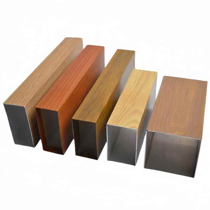 Al Rextangle Profile Aluminum square Rectangle Profile Custom Size Surface Colors Extrusion ...