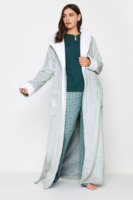 Usine Robe De Chambre À Capuche Pour Femmes Longue Robe De Bain pour Femmes En Peluche Doux Polaire Peignoirs Chemise De Nuit Dames Chemise De Nuit Plus La Taille
