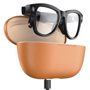 Lunettes Intelligentes M02 Technologie Noire Pixel 800W avec Boîtier Rechargeable, Transmission Wifi, Reconnaissance d'Images et <span class=keywords><strong>Traduction</strong></span> IA - Product Image 2
