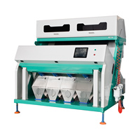 Haricots professionnels graines riz couleur trieur écrou tri machine de traitement grains de café graines couleur trieur système
