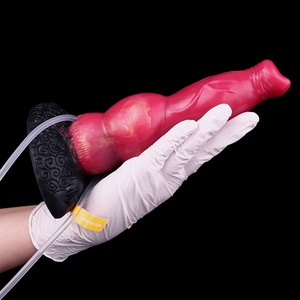 YOCY New Arrival Inflatable Ejaculation Anal Plug With Dog Knot <b>Dildo</b> Vaginal Stimulation Squirting Penis Erotic Adult Sex Toys - Product Image 4