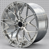 Jantes forgées monobloc Stance, finition argent poli, 5x112 5x120, 18-21 pouces pour Tesla, Lexus, BMW, Land Rover, Rolls-Royce, Nissan