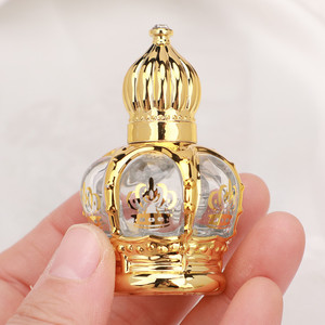 15Ml Vương Miện Xách Tay <span class=keywords><strong>Mini</strong></span> Du Lịch Mẫu Thủy Tinh Cuộn Bóng Cao Cấp Và Nước Hoa Sang Trọng Chai Cao Cấp Tinh Dầu <span class=keywords><strong>Container</strong></span> Rỗng - Product Image 4