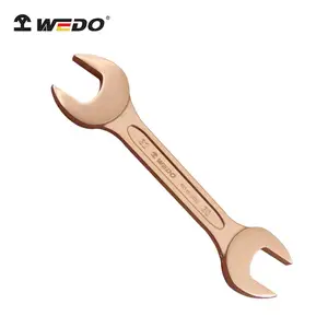 WEDO Atexed Non Sparking Non Magnetic Safety Hand Tools Beryllium Copper Double Open Ended Wrench BAM/FM/GS Certified