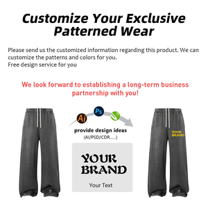 <span class=keywords><strong>Pantaloni</strong></span> <span class=keywords><strong>larghi</strong></span> da <span class=keywords><strong>uomo</strong></span> lavati Vintage di servizio Oem <span class=keywords><strong>pantaloni</strong></span> con coulisse in puro <span class=keywords><strong>cotone</strong></span> High Street - Product Image 4