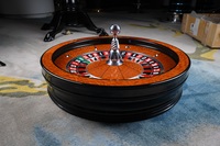 YH 32 pouces luxe grande table de jeu de roulette de casino utilisé roue de roulette de taille de casino en bois massif utilisée