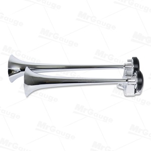 แตรรถยนต์ MrGauge 12V 24V เสียงดังพิเศษ แตรลมคู่ แบบแตรรถไฟ สำหรับรถบรรทุก - Product Image 3