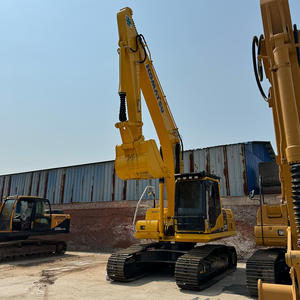 Excavadora de cadenas usada Komatsu PC200-8 original de 20 toneladas, casi nueva, con certificación EPA y CE, modelo PC200 200-7, de segunda mano, con cabina con aire acondicionado. - Product Image 5