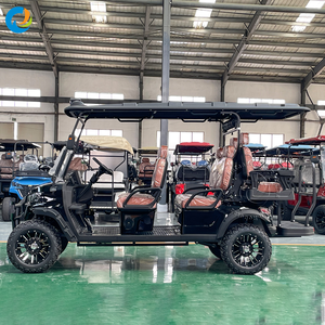 <span class=keywords><strong>Voiture</strong></span> <span class=keywords><strong>de</strong></span> golf tout-terrain Robetaa 6 places avec batterie au lithium 72V et grandes roues pour la chasse - Product Image 4