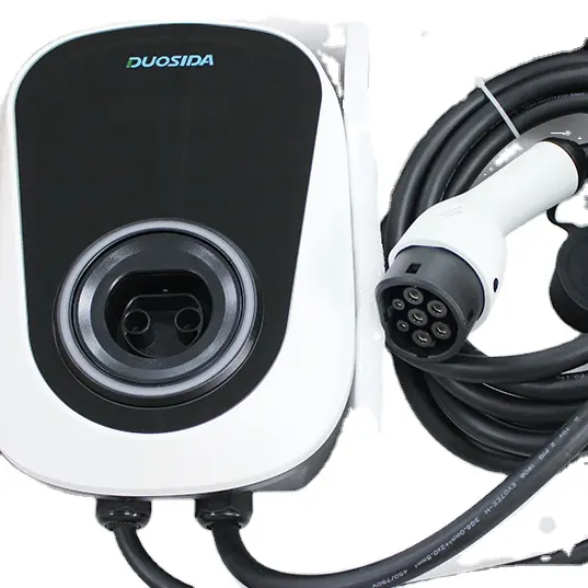 32A EV Charging Station Type 2 Wall Charger 7KW Duosida Smart Charger wallbox 11kw type 2