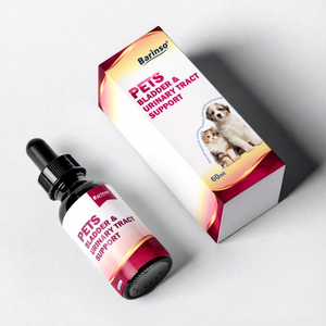 Suplemento Líquido de Arándanos OEM para la Salud del Tracto Urinario de Perros y Gatos, Apoyo para la Vejiga, Infecciones Urinarias, Cálculos en la Vejiga, Incontinencia, Botellas de 60 ml - Product Image 1