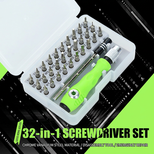 32 In 1 <b>Precision</b> <b>Screwdriver</b> <b>Set</b> Chrome Vanadium Steel For Mobile Phone Repair Tools - Product Image 1