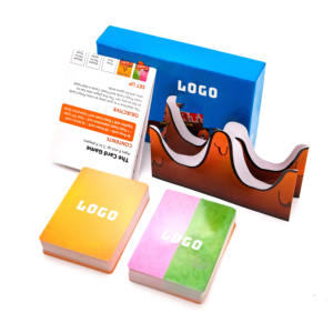 การ์ดพิมพ์เกมคุณภาพสูงขายดีอันดับต้นๆ ชุดเกมกระดานแบบกำหนดเอง พร้อมการ์ด 78 ใบ (10x7 ซม.) - Product Image 5