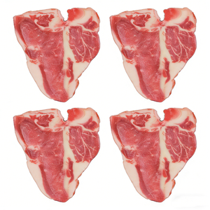Modelo de carne de res cruda en forma de T de 20 cm, simulación de carne de res, espuma ecológica de PVC, accesorios de comida de plástico, herramienta de entrenamiento para cocina. - Product Image 1