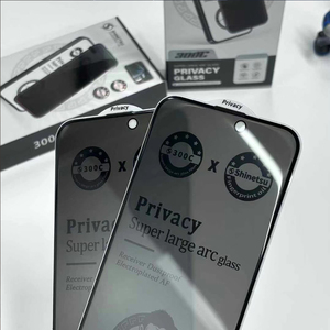 300C adatto per la <span class=keywords><strong>Privacy</strong></span> <span class=keywords><strong>iPhone</strong></span> 16 15 Film temperato a prova di polvere a prova di esplosione pellicola di protezione dello schermo resistente alle impronte digitali - Product Image 3