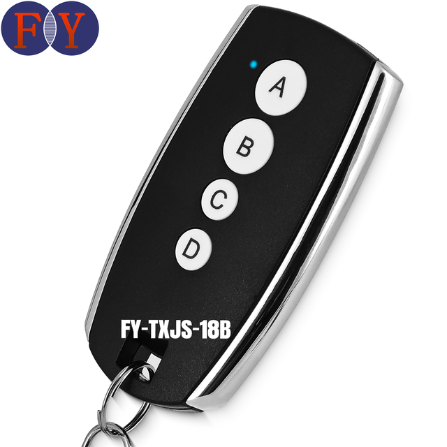 High Quality 433MHz RF Transmitter with Learning Code for Ceiling Fan Remote Control Lighting Systems Made of Durable Metal