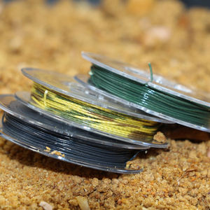 Selco 15lb 25lb 35lb résistant à l'abrasion, Anti-enchevêtrement, peau amovible, trois couleurs, crochet de <span class=keywords><strong>carpe</strong></span>, <span class=keywords><strong>tresse</strong></span> à revêtement semi-rigide - Product Image 6