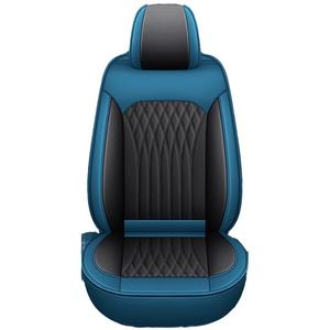 Housse de siège de voiture complète en cuir Nappa de marque HH, 5 pièces, universelle, couleur unie, design sport, toutes saisons, garantie 1 an - Product Image 5