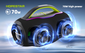 Altavoz Inalámbrico Soundbar Portátil para Exteriores Hopestar H87 con Graves Potentes Reproductor MP3 y Resistencia al Agua - Product Image 3