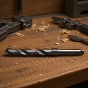 ดอกสว่านเจาะเหล็ก HSS แบบปลายตัดเกลียวพร้อมก้าน Morse Taper Shank สำหรับเจาะโลหะ ไม้ และพลาสติก - Product Image 3