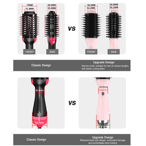 Multi-Temperature Setting Hair Styler for Frizz-Free Styling Tools Blow <strong>Dryer</strong> With Aluminum <strong>Sheet</strong> Oval Barrel Hot Air Brush - Product Image 6
