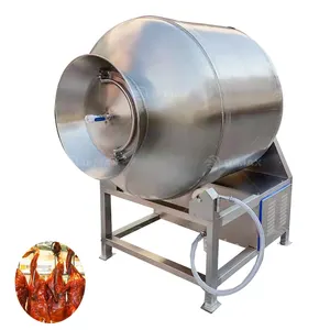 Big capacity Food Industry Meat Vacuum Roll Kneading Tumbler Machine chicken Salting