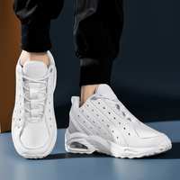 Baskets montantes rétro pour hommes, décontractées, style basketball, à plateforme, respirantes, légères, à lacets personnalisables, chaussures de mode