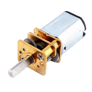 로봇 휠 DIY 완구 용 <span class=keywords><strong>DC</strong></span> 150RPM N20 미니 메탈 기어 휠 기어 모터 3mm 샤프트 - Product Image 2