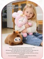 Jouets IA, Compagnon IA, Peluche parlante pour enfants, Apprentissage de l'histoire, Conversation vocale, Cadeau, Robot de service en silicone