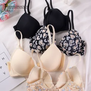 Soutien-gorge push-up sexy imprimé léopard à fleurs européennes et américaines pour <span class=keywords><strong>Amazon</strong></span> Xiyin Meilleure vente Contrôle ferme <span class=keywords><strong>Sous</strong></span>-vêtements pour femmes - Product Image 3