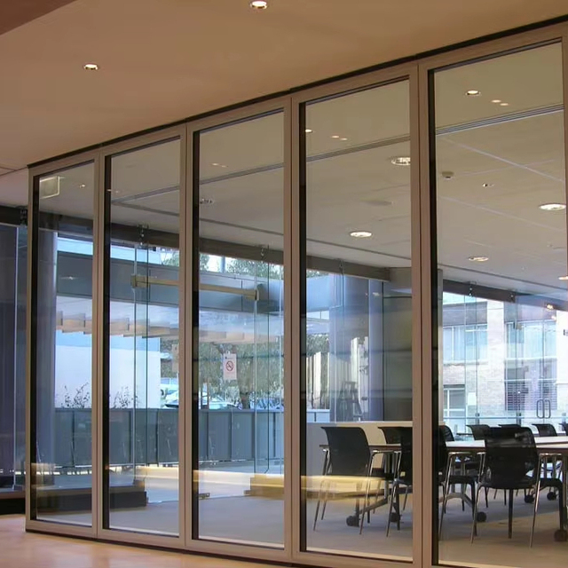 NFPA Compliant Modern Fire-Rated Window Acoustic Rating Steel Frame Stainless Steel Screen Netting for Hotels Fixed Horizontal