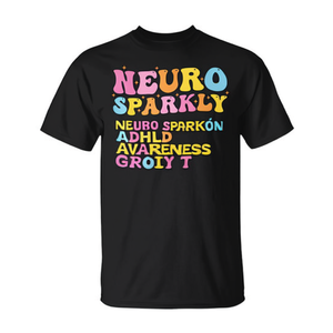 Camiseta Neuro Sparkly Neurodiversity Adhd Awareness Groovy - Product Image 2