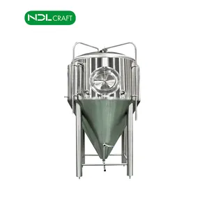 Attrezzatura per fermentazione conica serbatoio fermentatore in acciaio 1000L 10000L 10000L 15000L 40000L 50000L