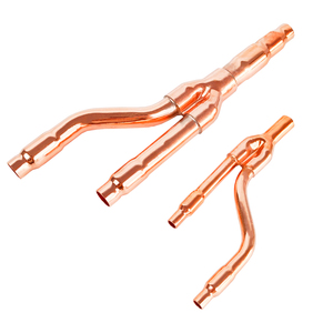 VRF Y Branche Tuyaux Réfrigérant Cuivre Tuyauterie HVAC Refnet Joint <span class=keywords><strong>FQ01</strong></span> pour Climatiseur Manuel Haute Qualité Forgé - Product Image 3