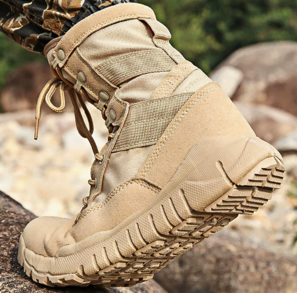 Outdoor Field Boots Durable Stitched Construction Comfort Insole Outdoor Hiking Trekking Daily Casual Working Footwear