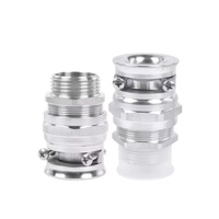 Connecteur à extrémité froide en acier inoxydable, service d'usinage sur mesure, pièces usinées CNC de haute précision, quincaillerie industrielle OEM