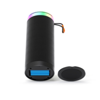 Altavoz Portátil con Batería Extraíble, Altavoz Profesional para Fiestas, Karaoke, Boombox Bluetooth Profesional para Restaurantes al Aire Libre