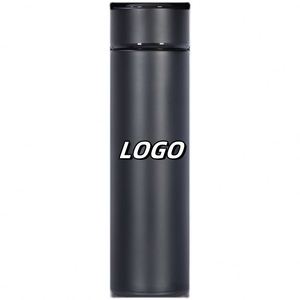 X527 Custom Logo Giveaways Gift <b>Smart</b> Led Digital Temperature Display Battery Powered Eco-friendly Stainless Steel Vacuum Thermo - Product Image 1