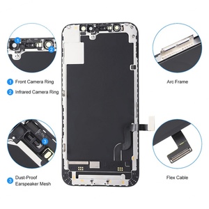 Écran OLED LCD de qualité supérieure DD GX ZY JK pour iPhone 16 Pro Max 15 14 Plus 13 12 Mini 11 XR XS X 8 7 6s Écran tactile avec IC - Product Image 2