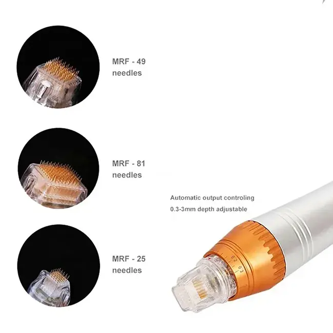 Pointe RF de Microneedle RF fractionnaire professionnel/écarlate de radiofréquence Portable