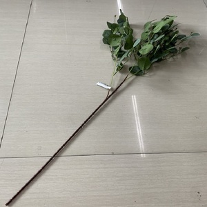 FANCY Haute Qualité 90cm Feuilles d'Eucalyptus Artificielles en Soie à Tige Unique pour Décoration Intérieure et Extérieure - Product Image 3